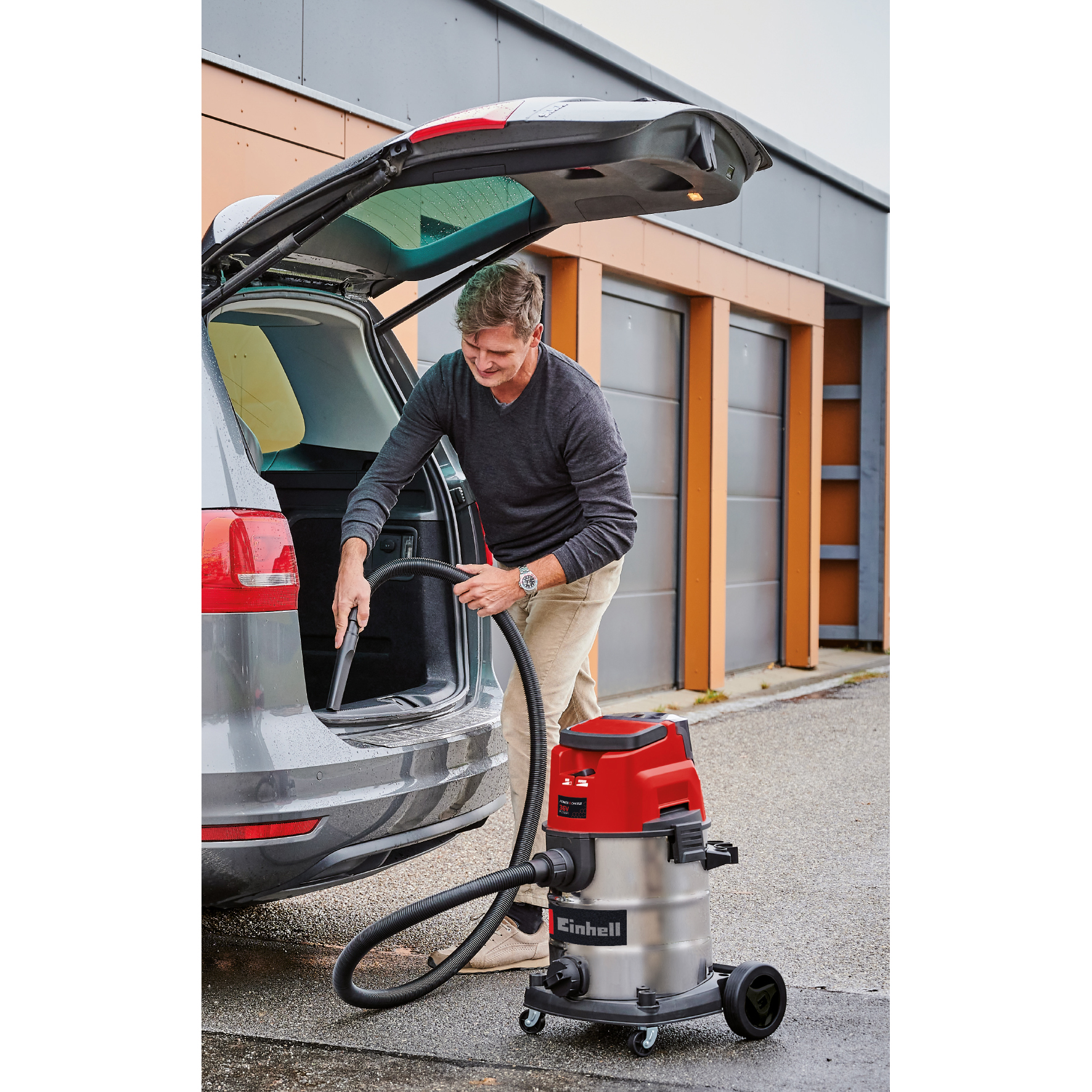 Våt- och torrdammsugare Einhell TE-VC 36/25 Li S 25L