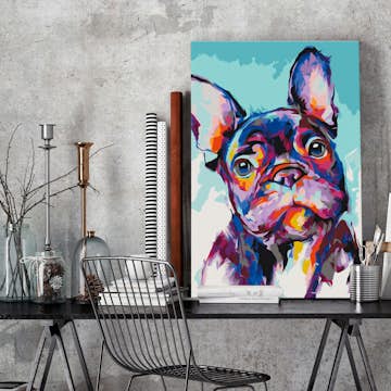 Gör-det-själv Målningar Arkiio Bulldog Portrait