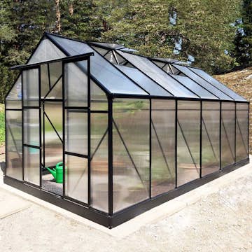 Växthus Metalcraft 10,7 m2 Rektangulär