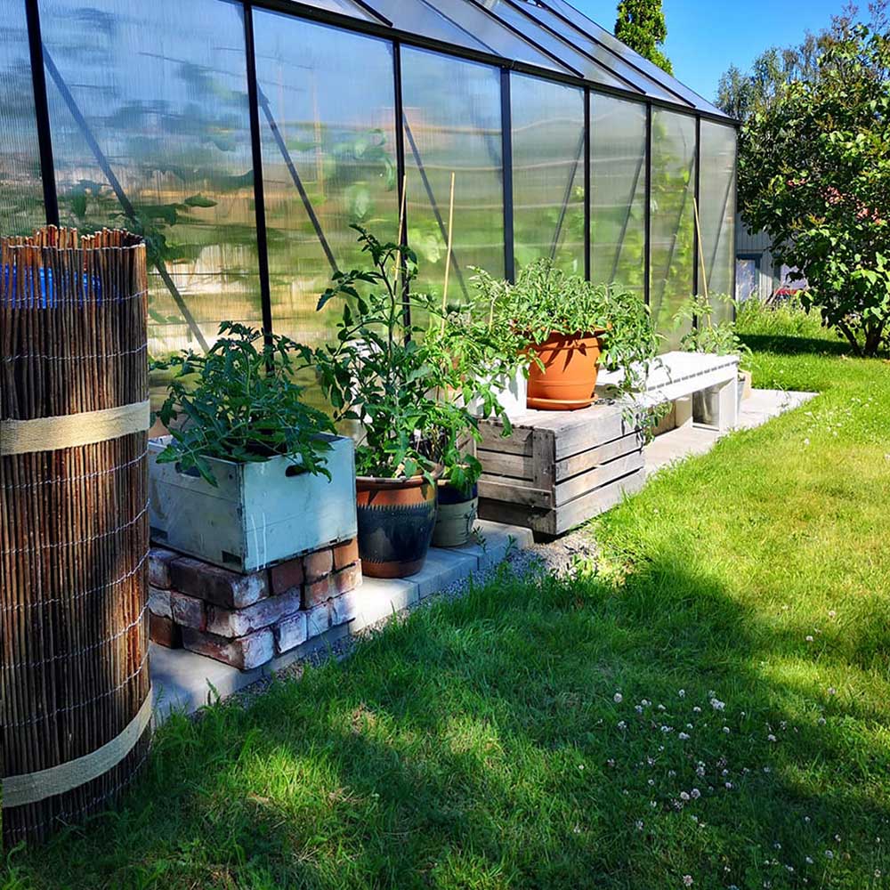 Växthus Metalcraft 18 kvm Rektangulär