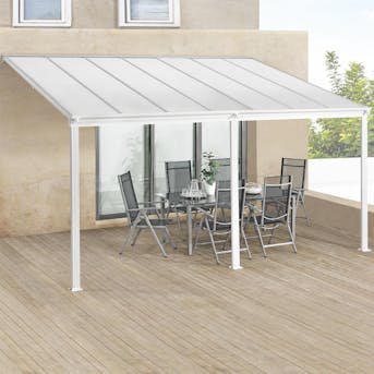 Plasttak till altan Plasttak till altan