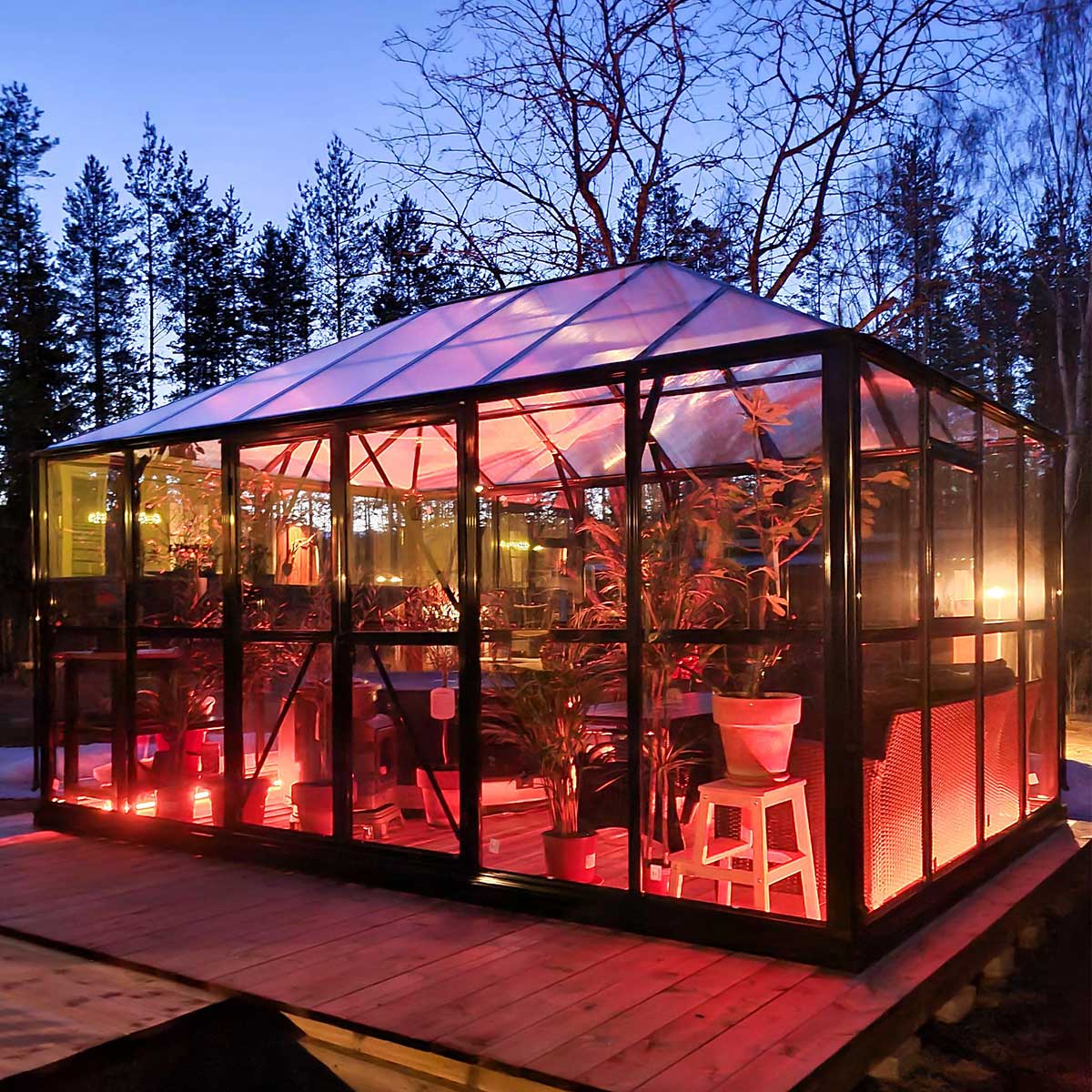 Växthus Metalcraft 13 kvm  Rektangulär