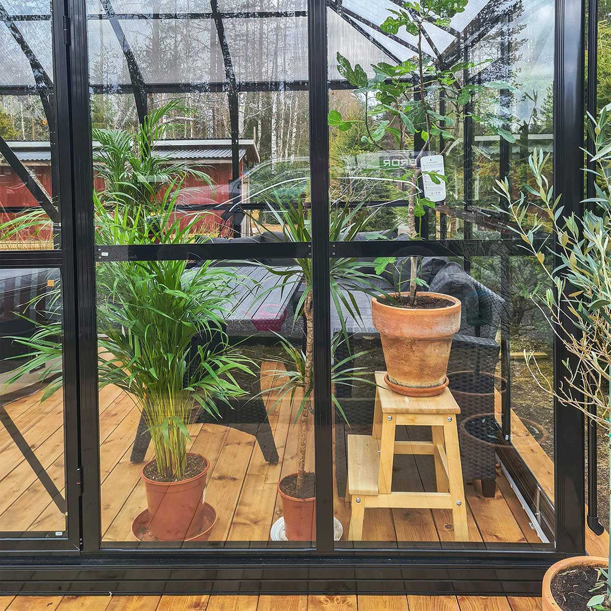 Växthus Metalcraft 13 kvm  Rektangulär