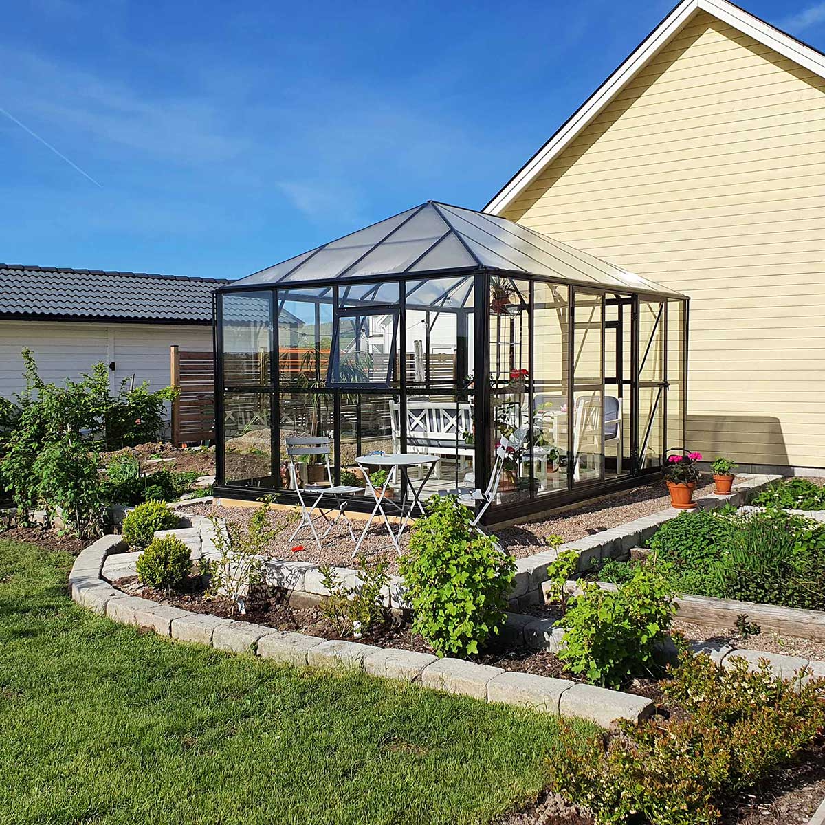 Växthus Metalcraft 13 kvm  Rektangulär