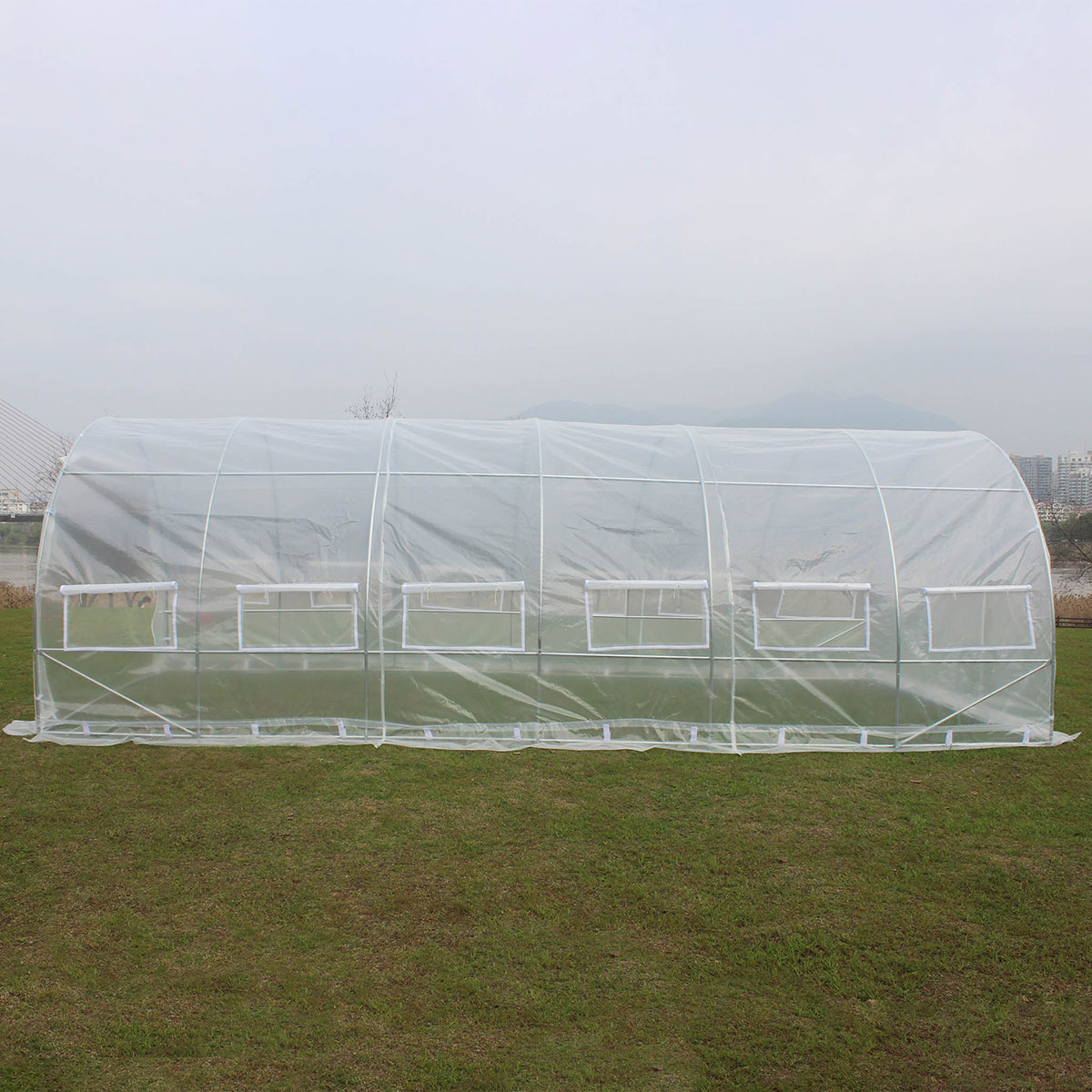 Växthus Metalcraft 18 kvm Tunnelväxthus