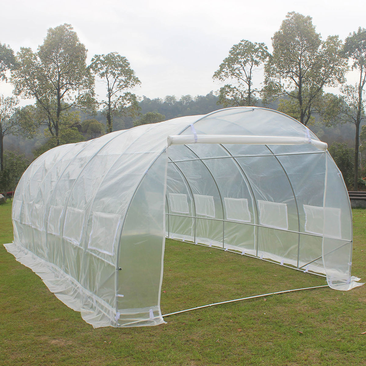 Växthus Metalcraft 18 kvm Tunnelväxthus