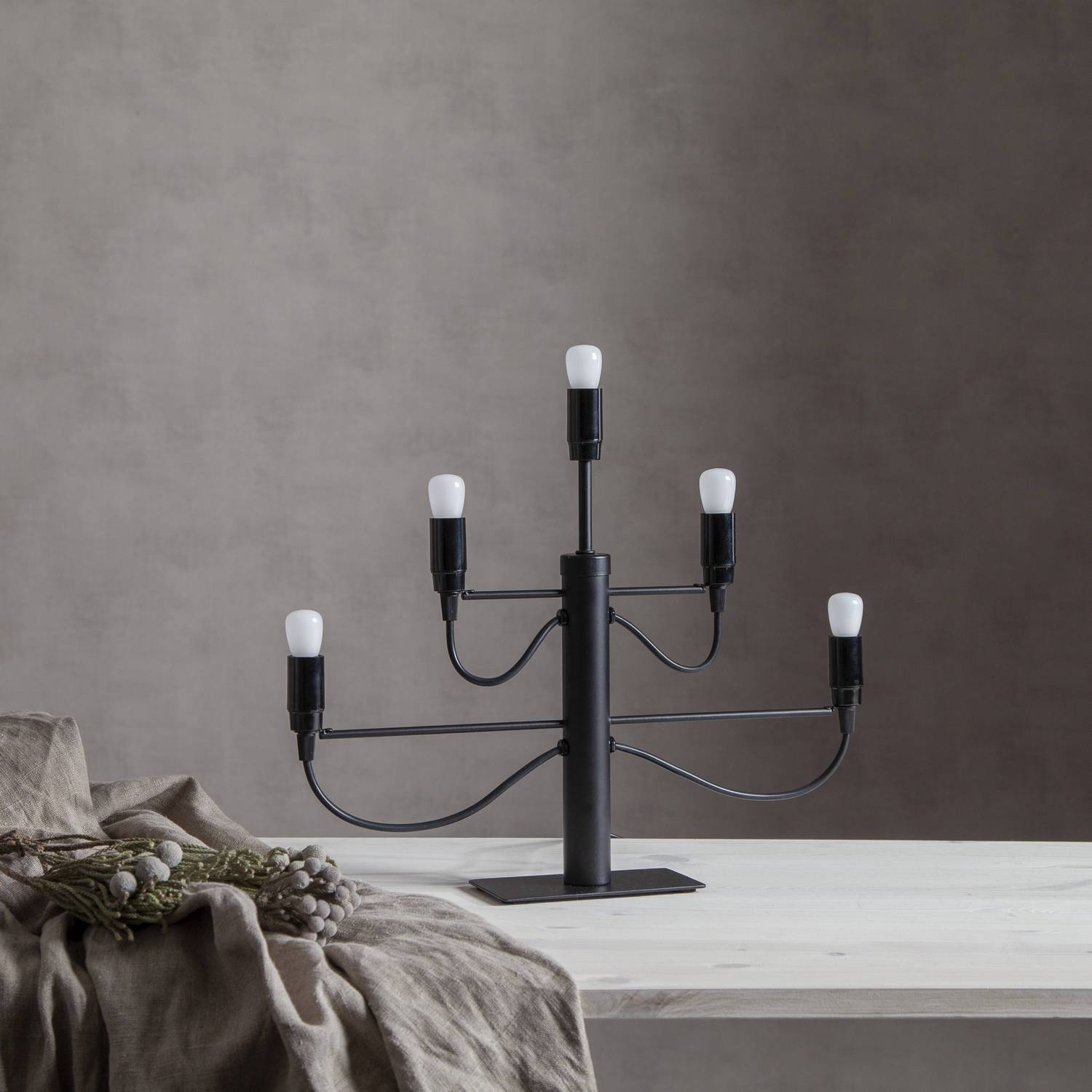 Adventsljusstake Star Trading Milano 5 Ljus