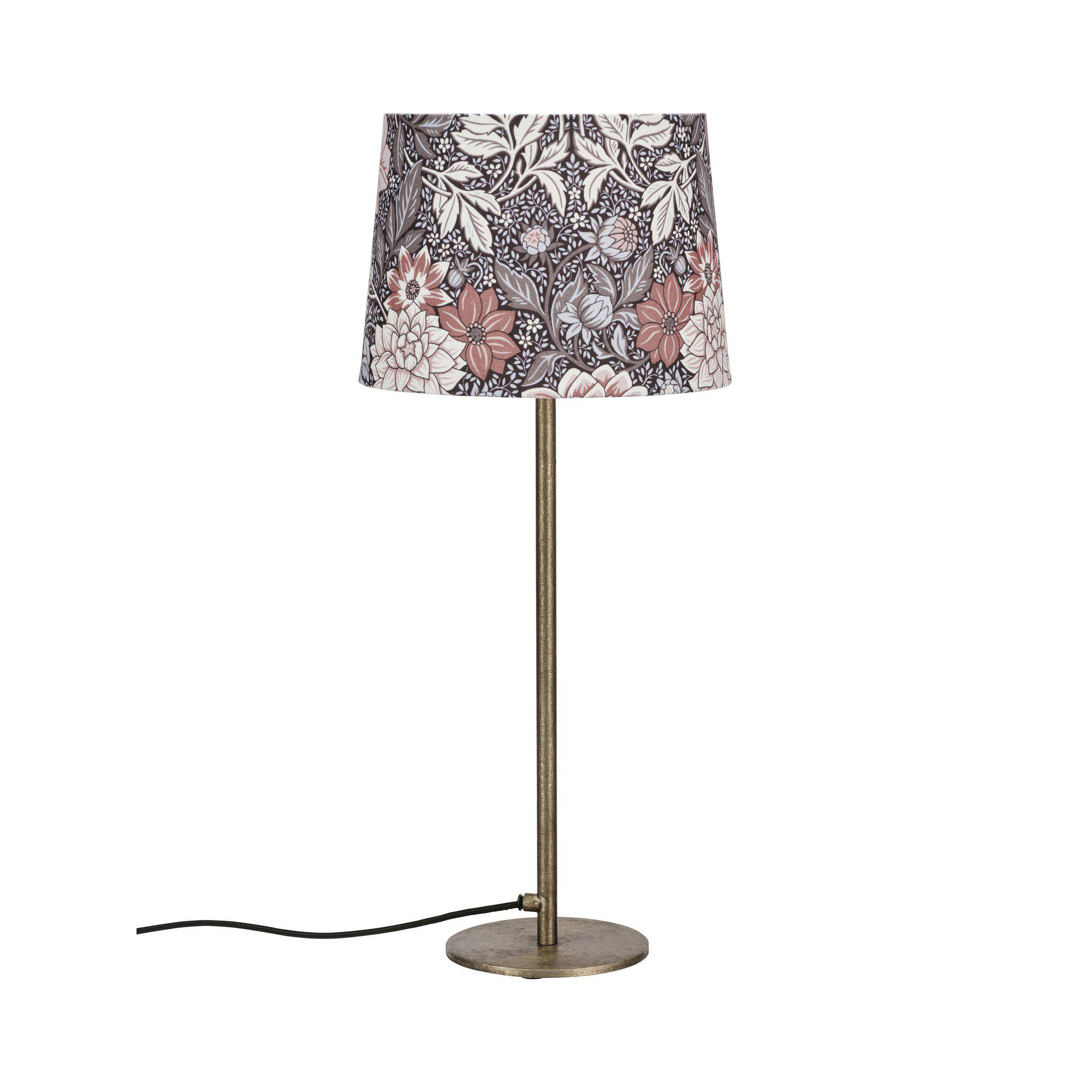 Bordsslampa PR Home Base Lampfot i Metall med Lampskärm