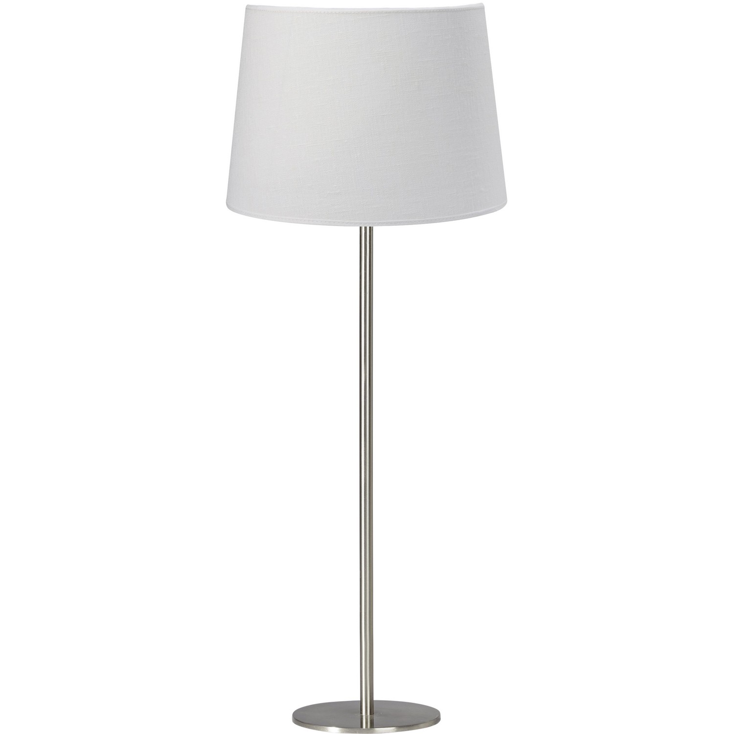 Bordslampa PR Home Base med Skärm Silver/Vit, HxB: 580x200 mm