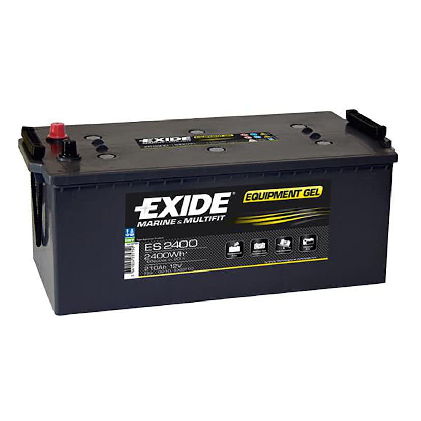 Batteri Exide GEL ES2400 210Ah