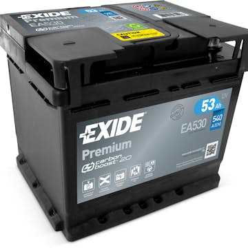 Batteri Exide Premium EA530 53 Ah