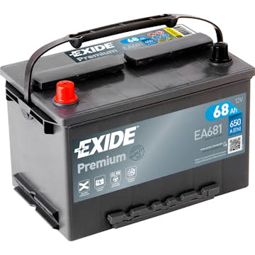 Batteri Exide Premium EA681 68 Ah
