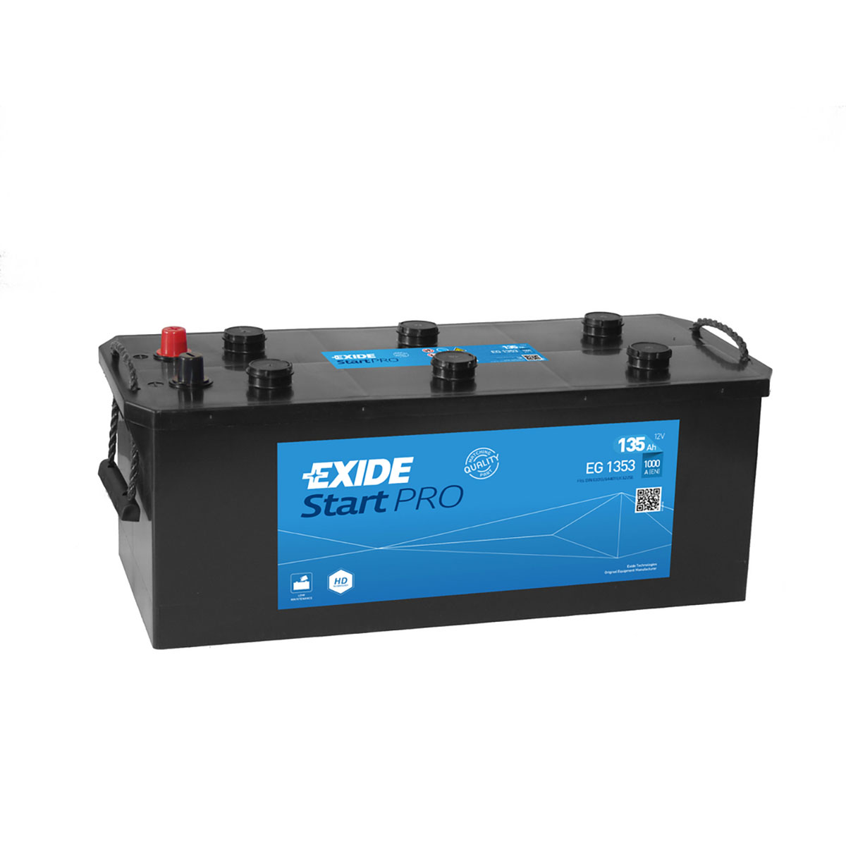 Batteri Exide StartPRO EG1353 135 Ah