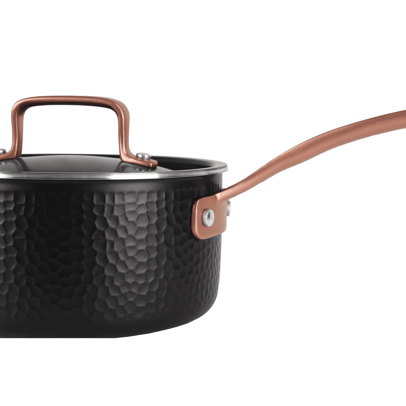 Kastrull Pepper med Lock 18 cm Svart