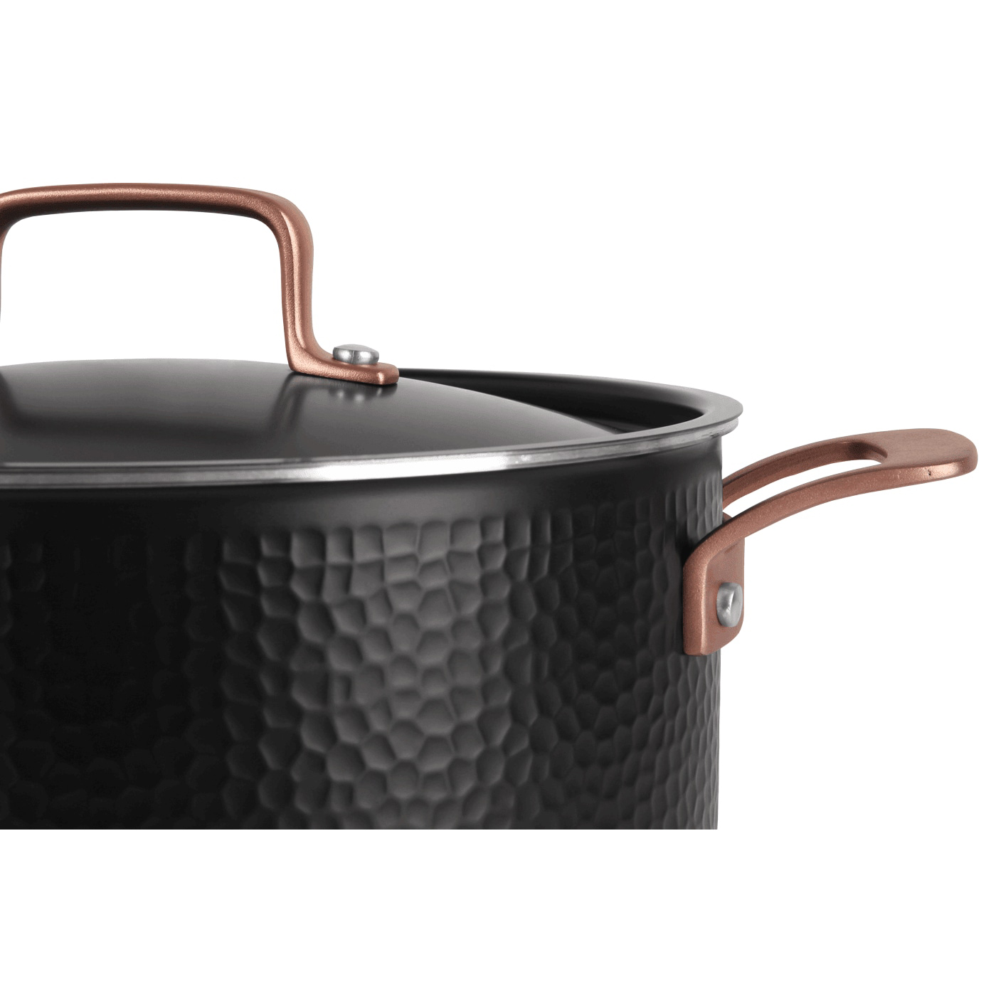 Gryta Pepper med Lock 24 cm Svart