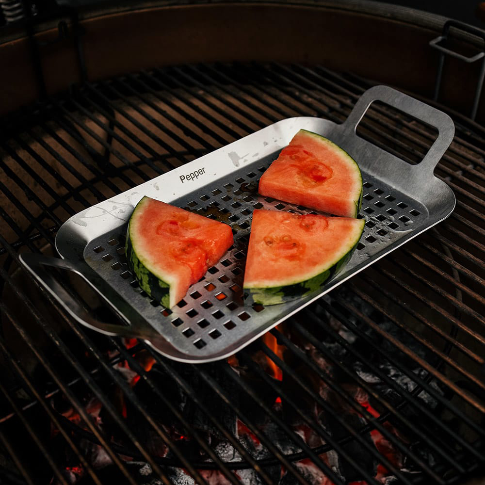 Grillbricka Pepper Stainless Steel 35x19x5 cm