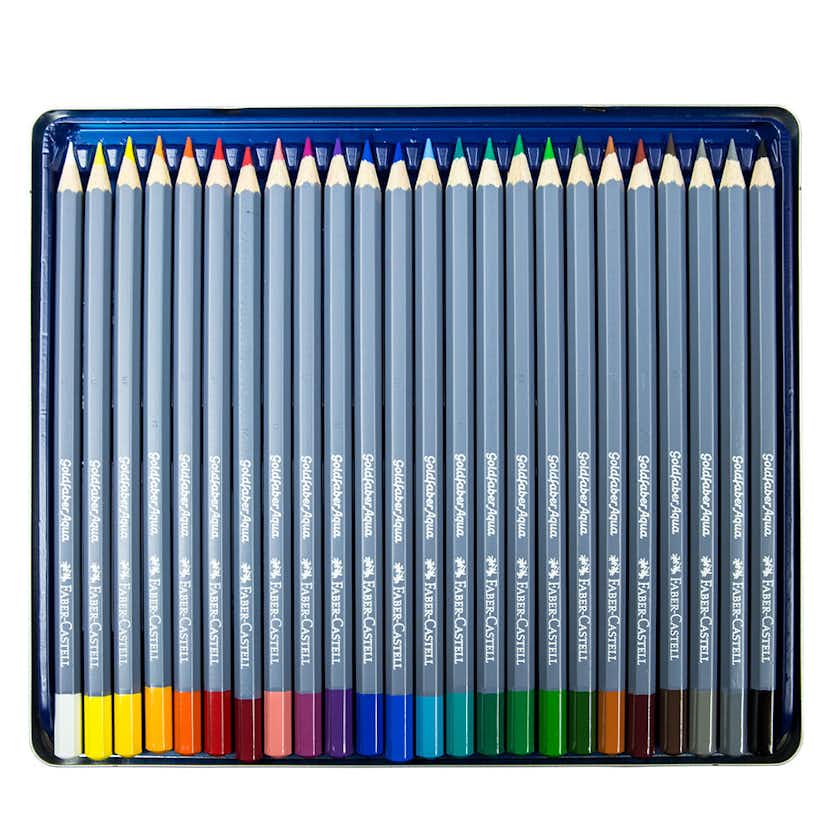 Akvarellpennor Faber-Castell 24 Färger