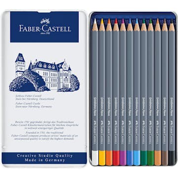 Akvarellpennor Faber-Castell 12 Färger