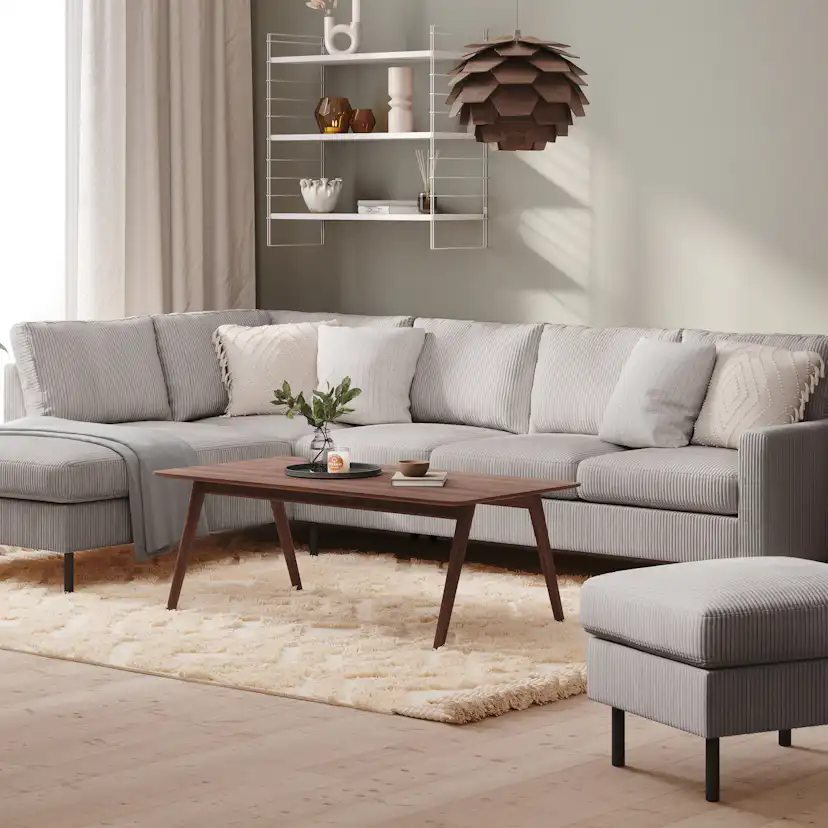 Soffa Scandinavian Choice Peppe med Schäslong 4-sits