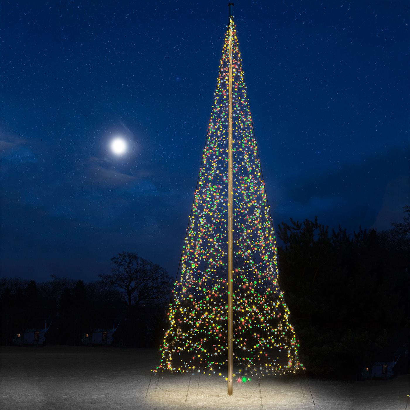 Flaggstångsbelysning led