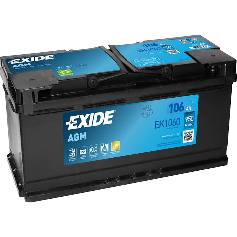 Fritid- & marinbatteri Exide 200 Ah 6 V 1