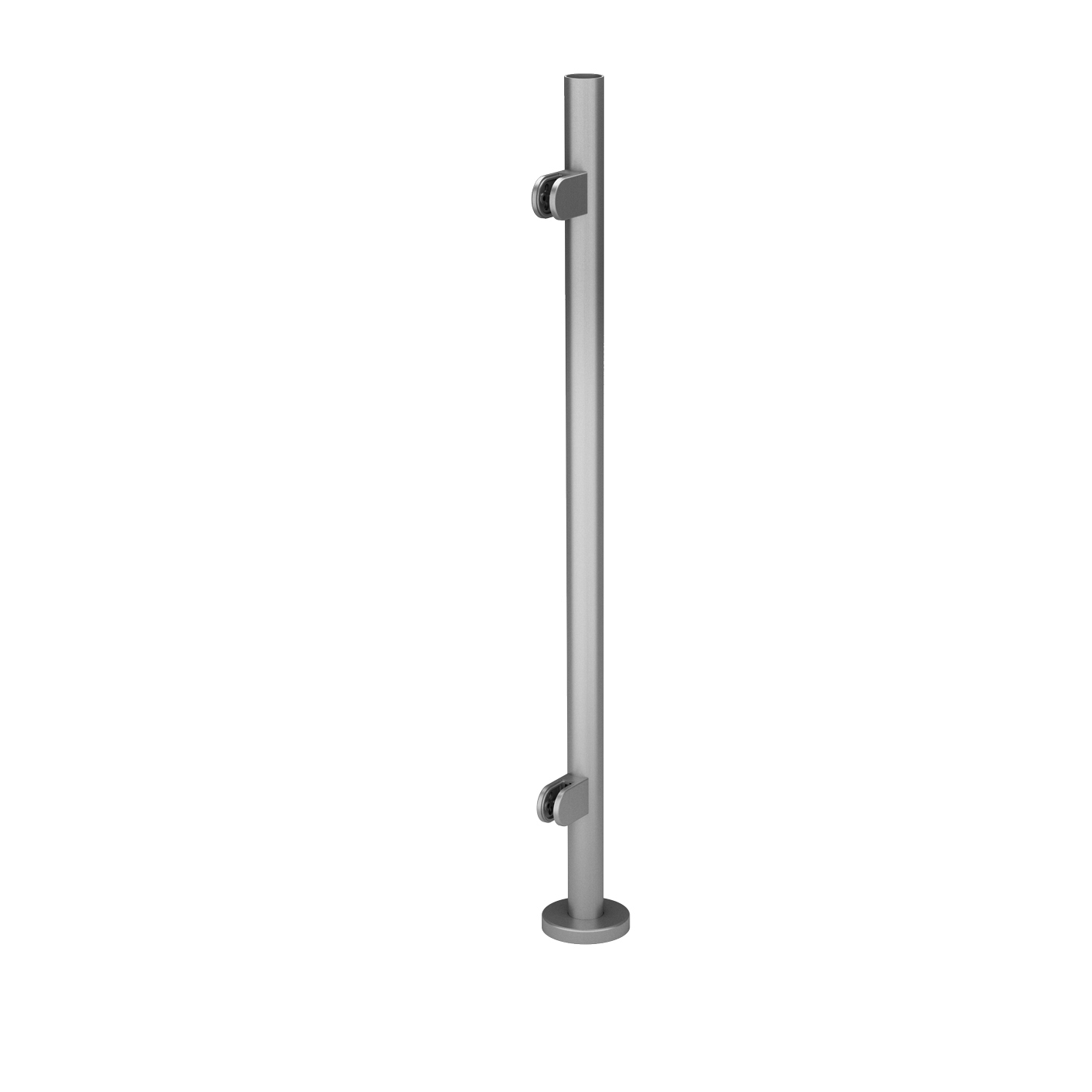 Räckesstolpe Herrljunga Ledstångsfabrik Enkel Utomhus Tjocklek: 8.76 mm