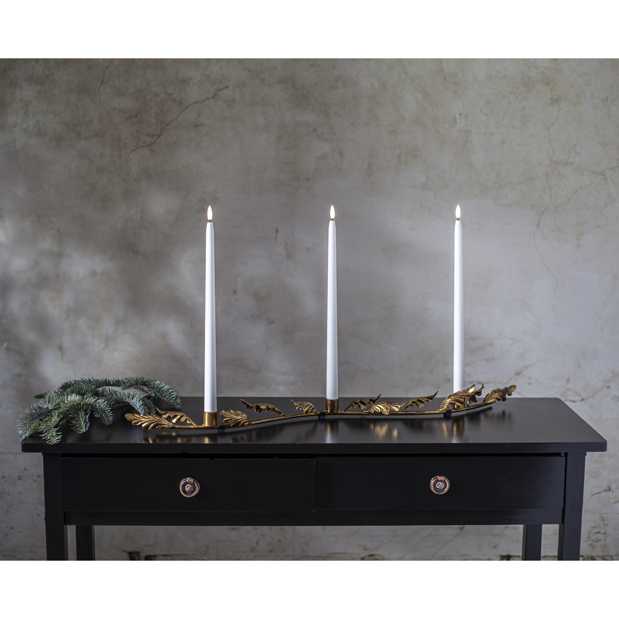 Ljusstake Star Trading Grace för 3 Ljus Adventsljusstake