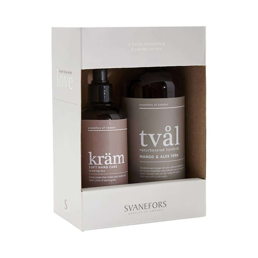 Presentförpackning Svanefors Handtvål & handkräm