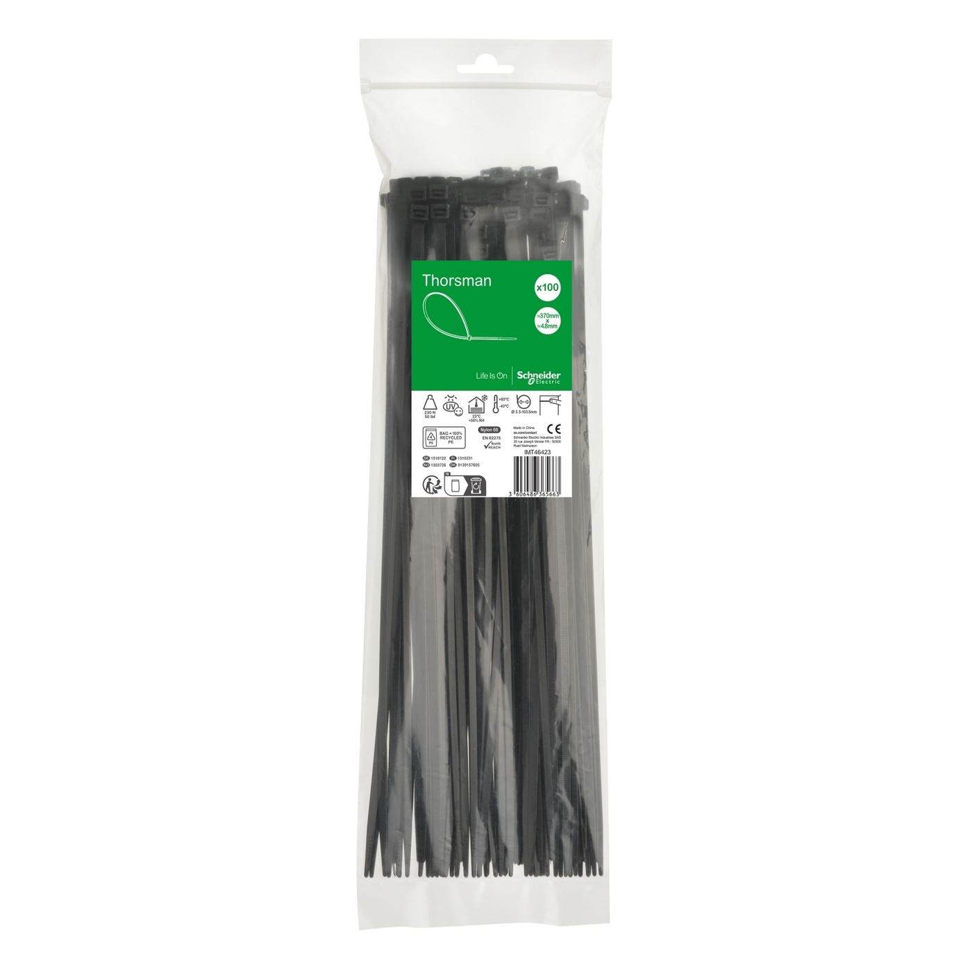 Buntband Schneider Electric Thorsman 100-pack