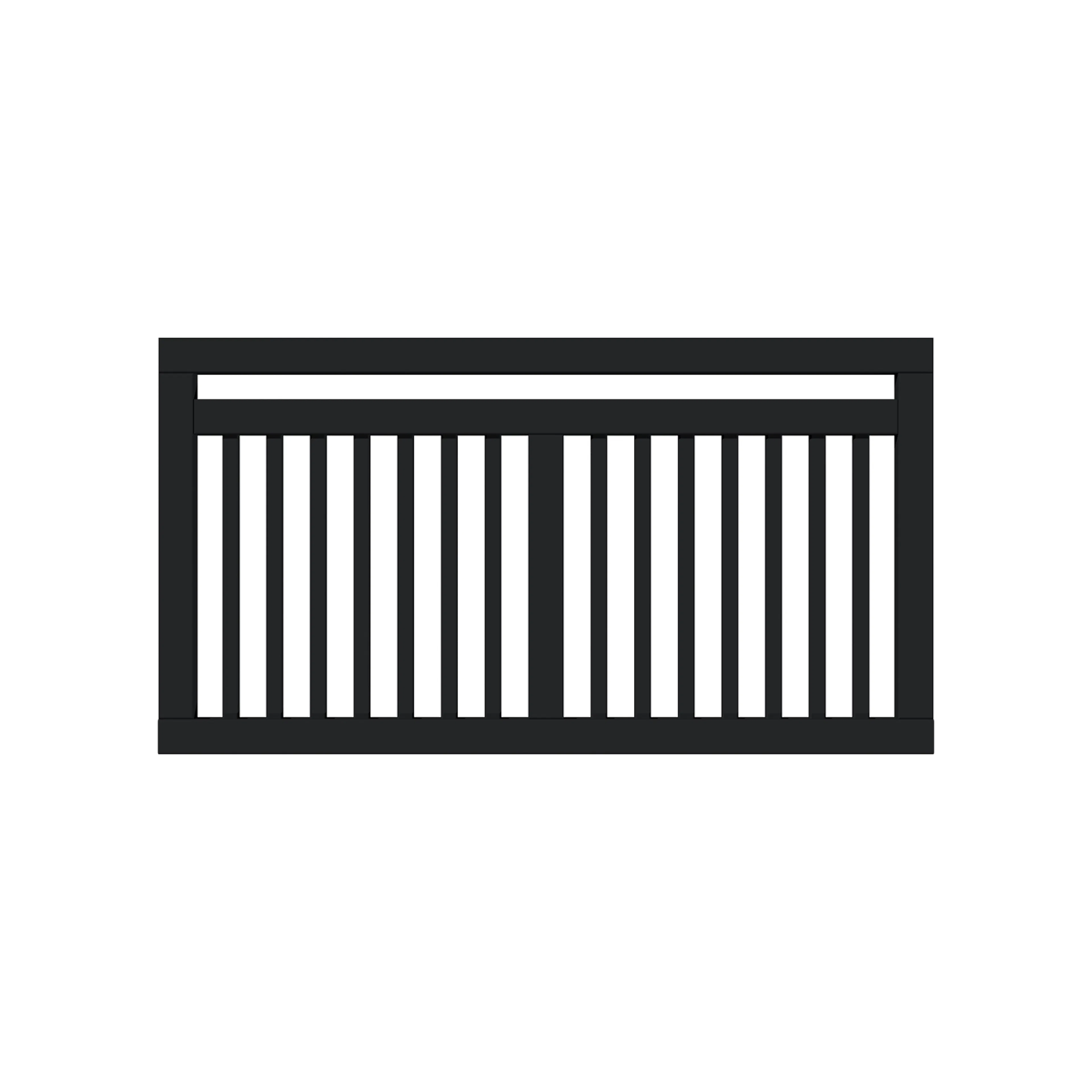 Linea PLUS Fasadstaket - 150×80 cm