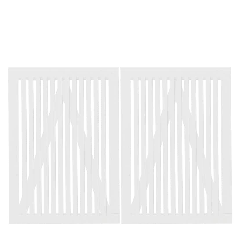 Sendai PLUS Dubbel grind - 200x140 cm Vit