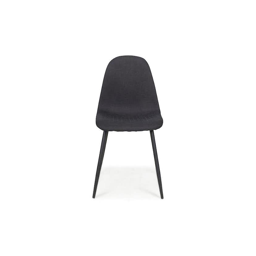 Matstol In Living Nibe Tyg Svart