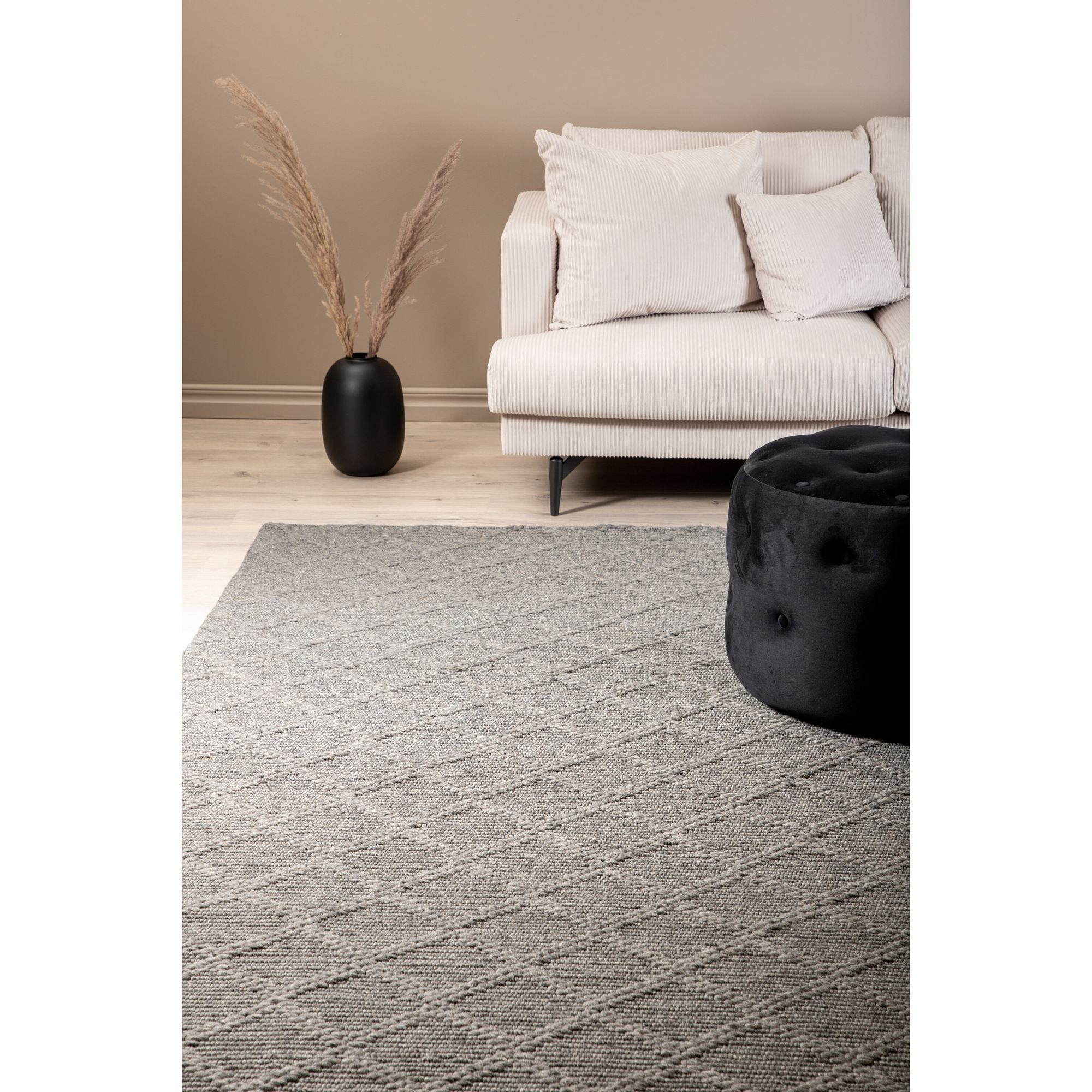 Handvävd Matta Venture Home Cloudy Ull