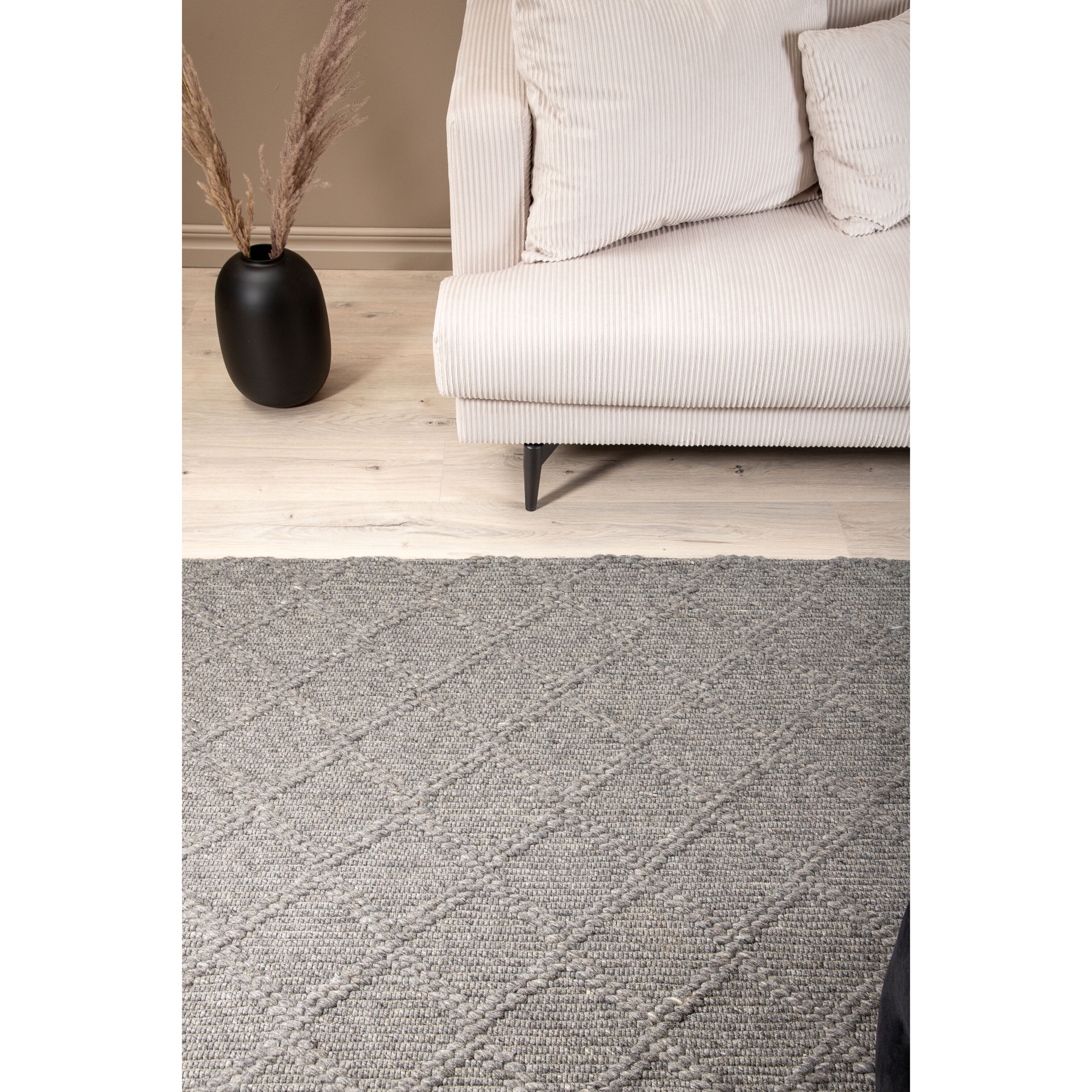 Handvävd Matta Venture Home Cloudy Ull