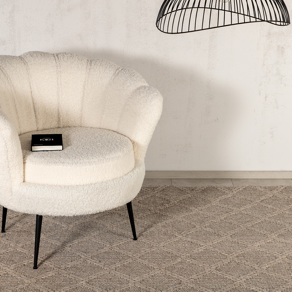 Handvävd Matta Venture Home Cloudy Ull