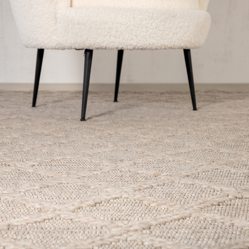 Handvävd Matta Venture Home Cloudy Ull