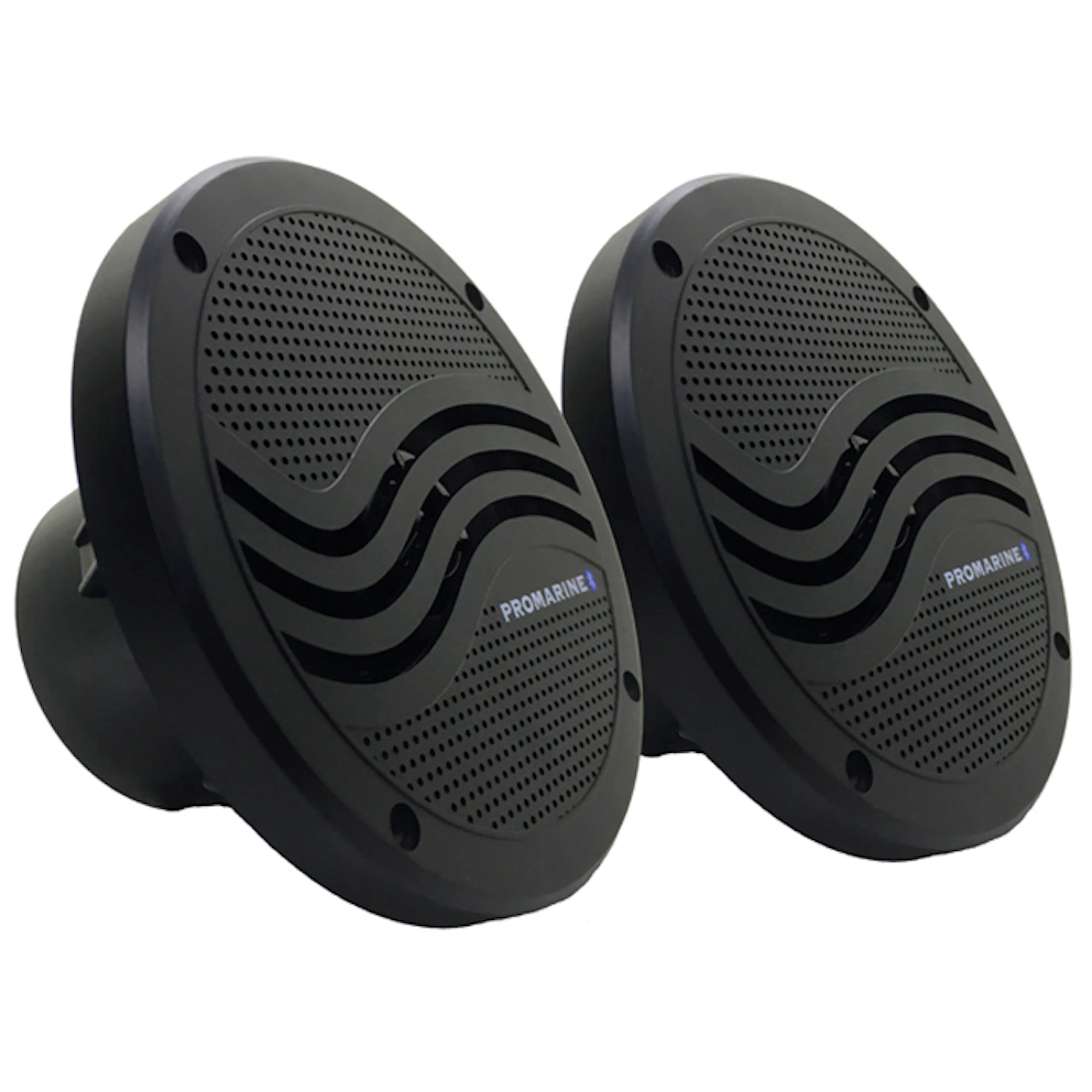 Marinhögtalare ProMarine Bluetooth-högtalare svart startset 6,5" 150W