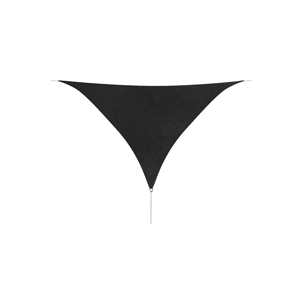 Solsegel VidaXL Oxfordtyg Trekantigt 3,6x3,6x3,6 m Antracit