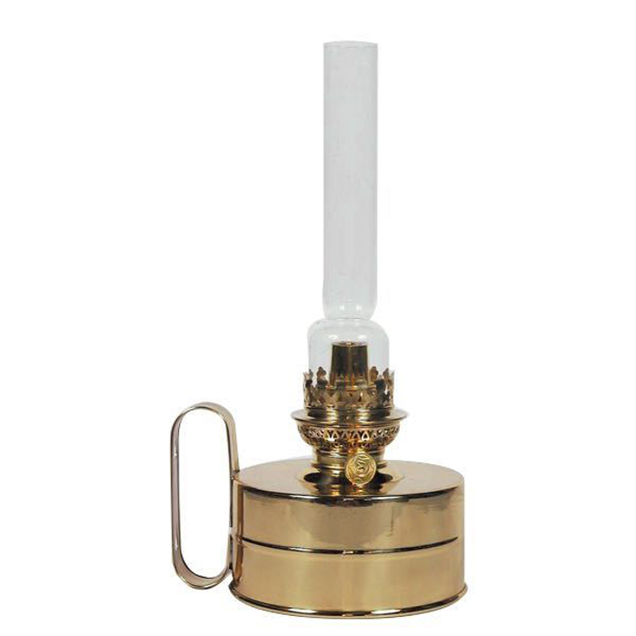 Oljelampa Den Haan Dhr Handtagslampa Mässing 8878