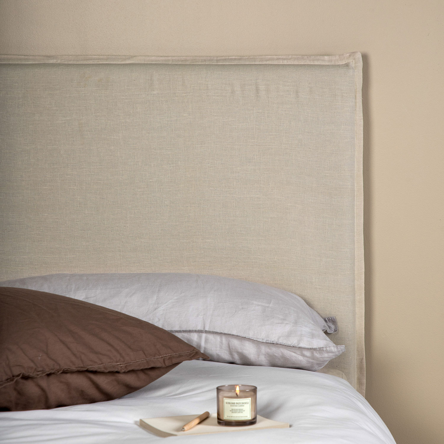 Överdrag till Sänggavel Venture Home Signe Beige