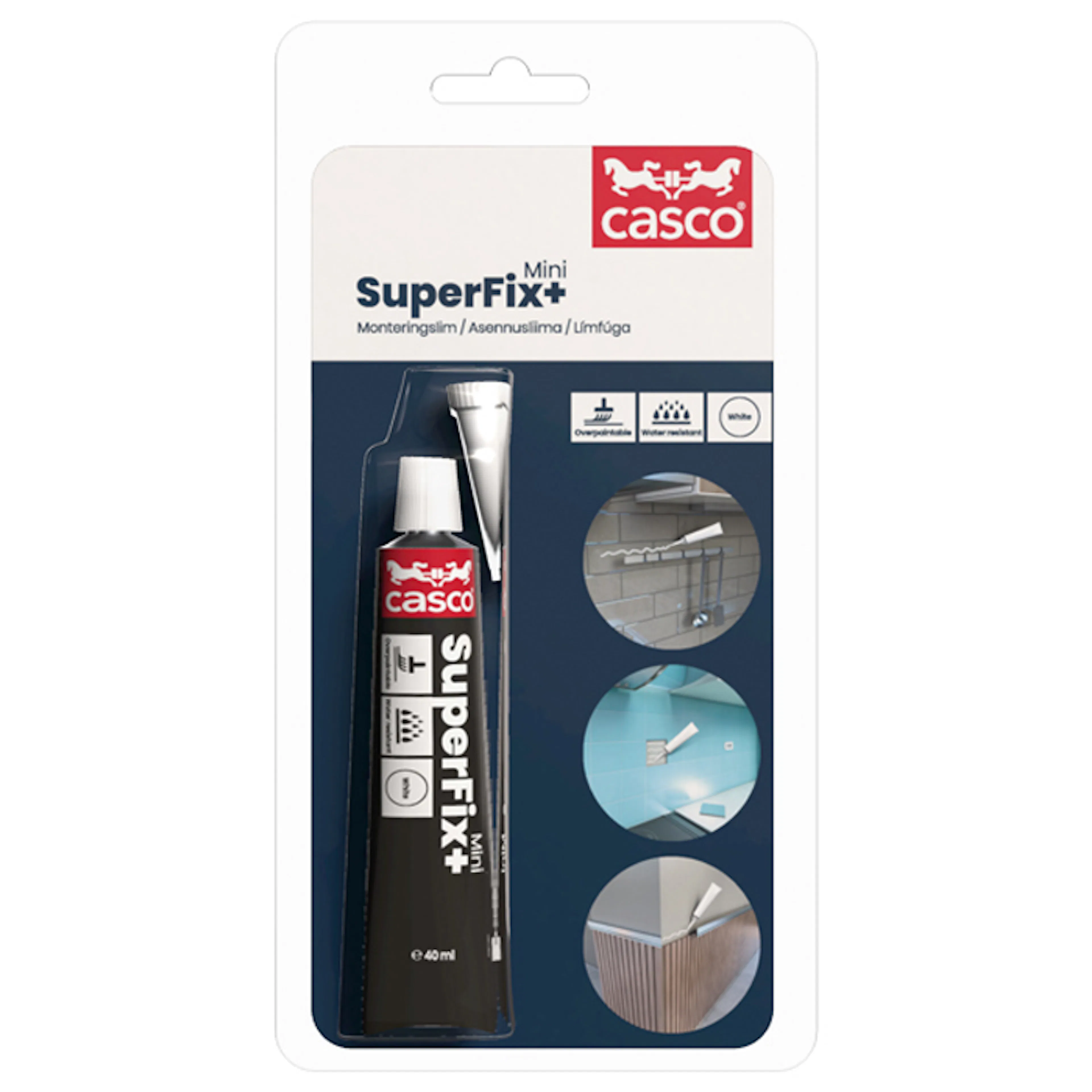 Lim Casco SuperFix vit 40 ml tub