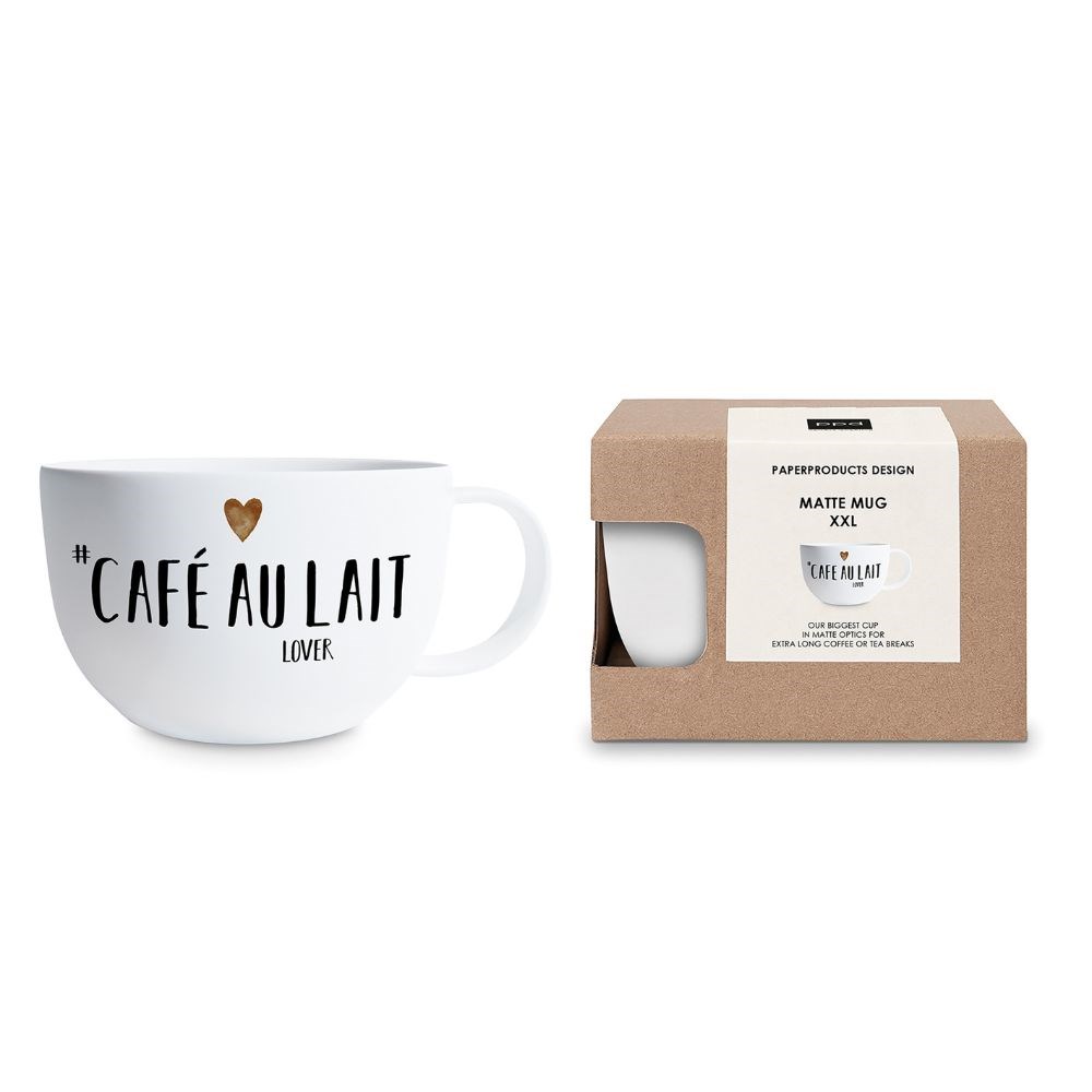 Mugg Paperproducts Design Café au lait Lover Matt XXL 55 cl