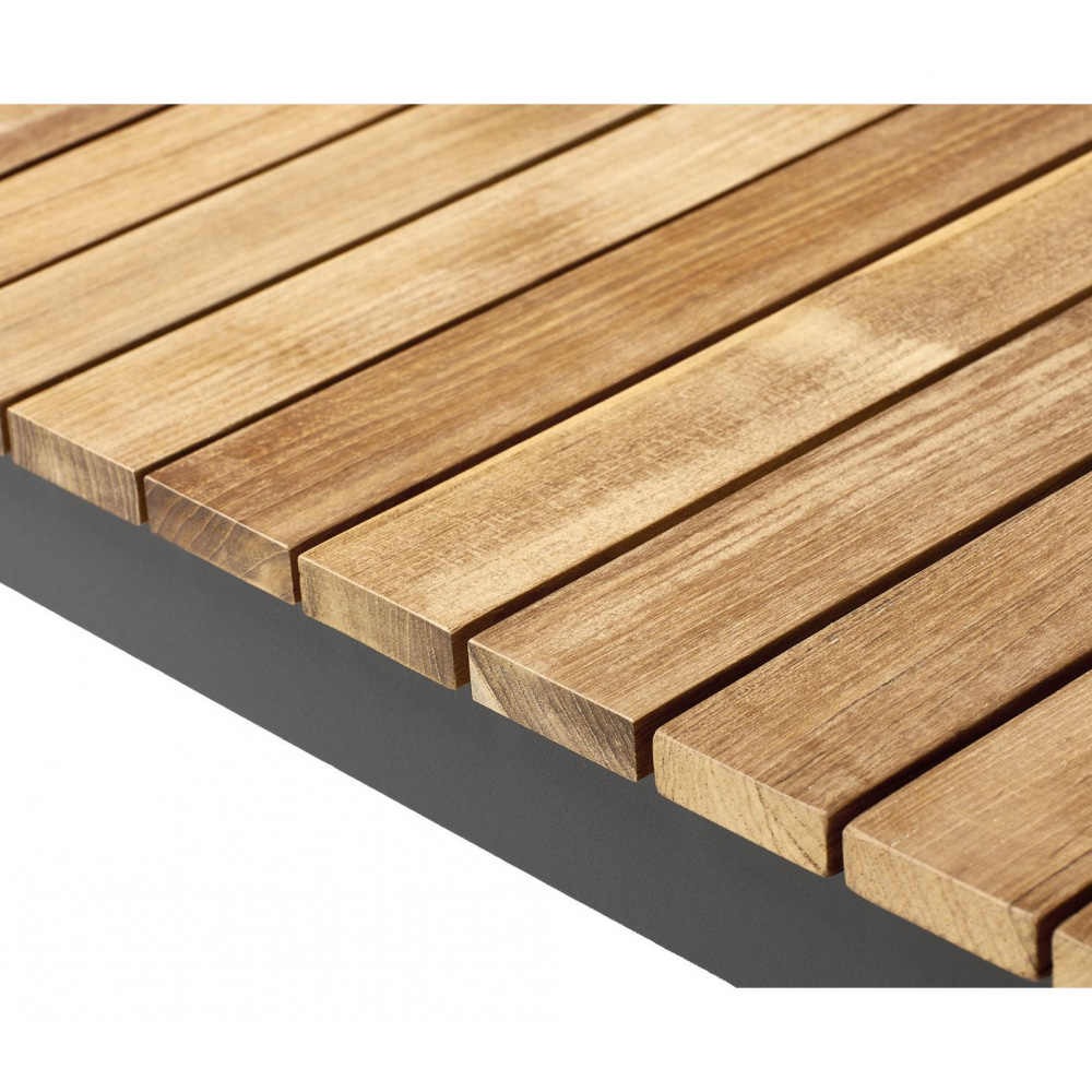 Trädgårdsgrupp Cinas Mood Extreme Teak med 6 Stolar