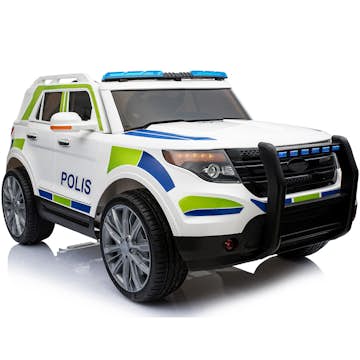 Elbil Lyfco Polisbil för barn 12V 7Ah 2x35W