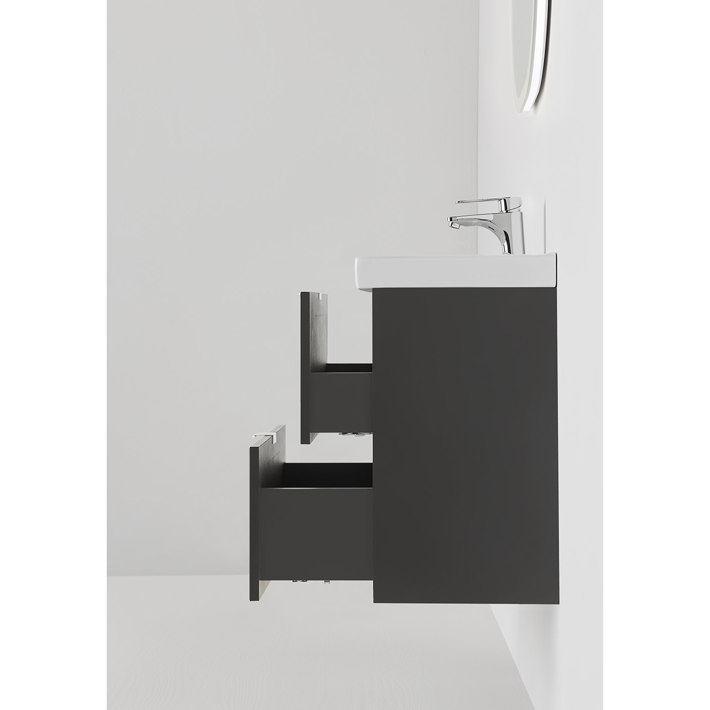 Tvättställsskåp Hafa Neat med Tvättställ och Lådor