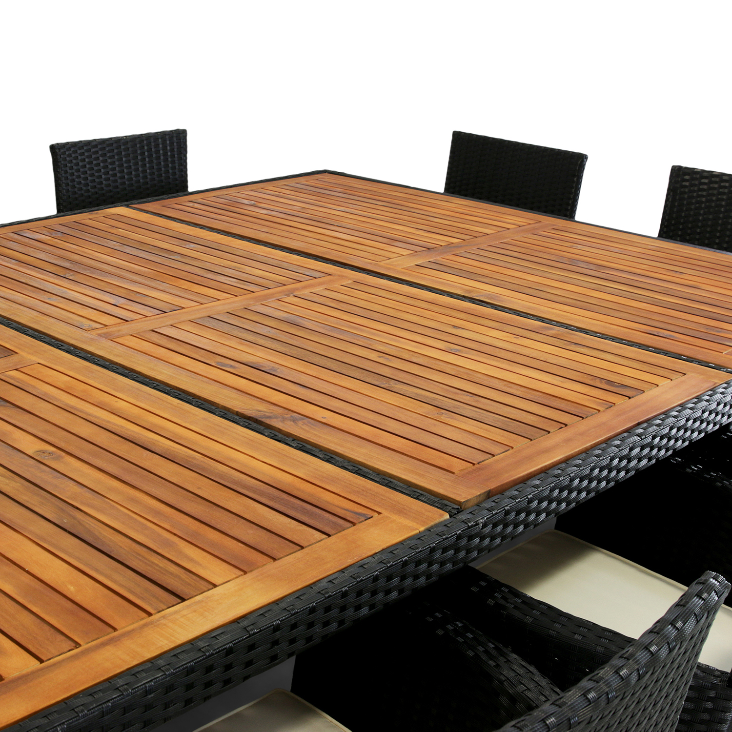 Matgrupp Lyfco Svanesund Svart med 10 Stolar