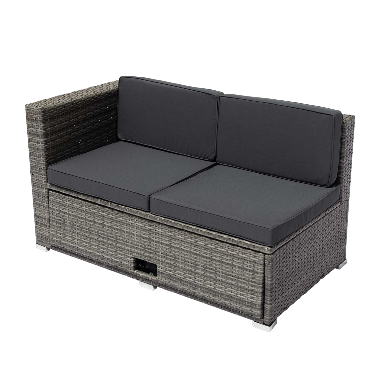 Loungegrupp Lyfco Allarp med inbyggd Förvaring Grå