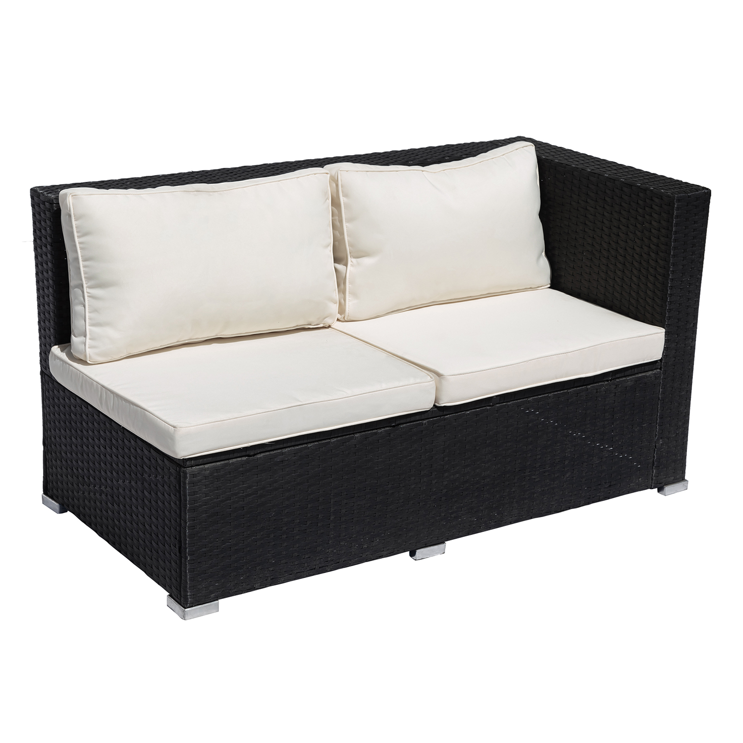 Loungegrupp Lyfco Djursvik med förvaring Svart