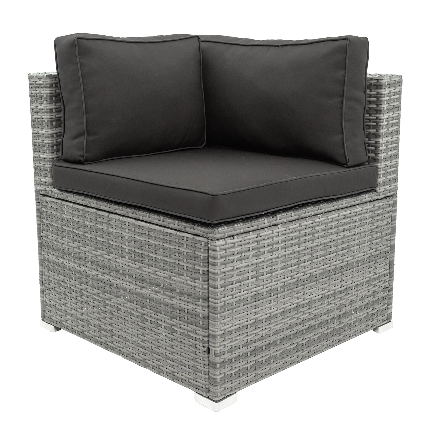 Loungegrupp Lyfco Olofsbo med inbyggd Förvaring Grå