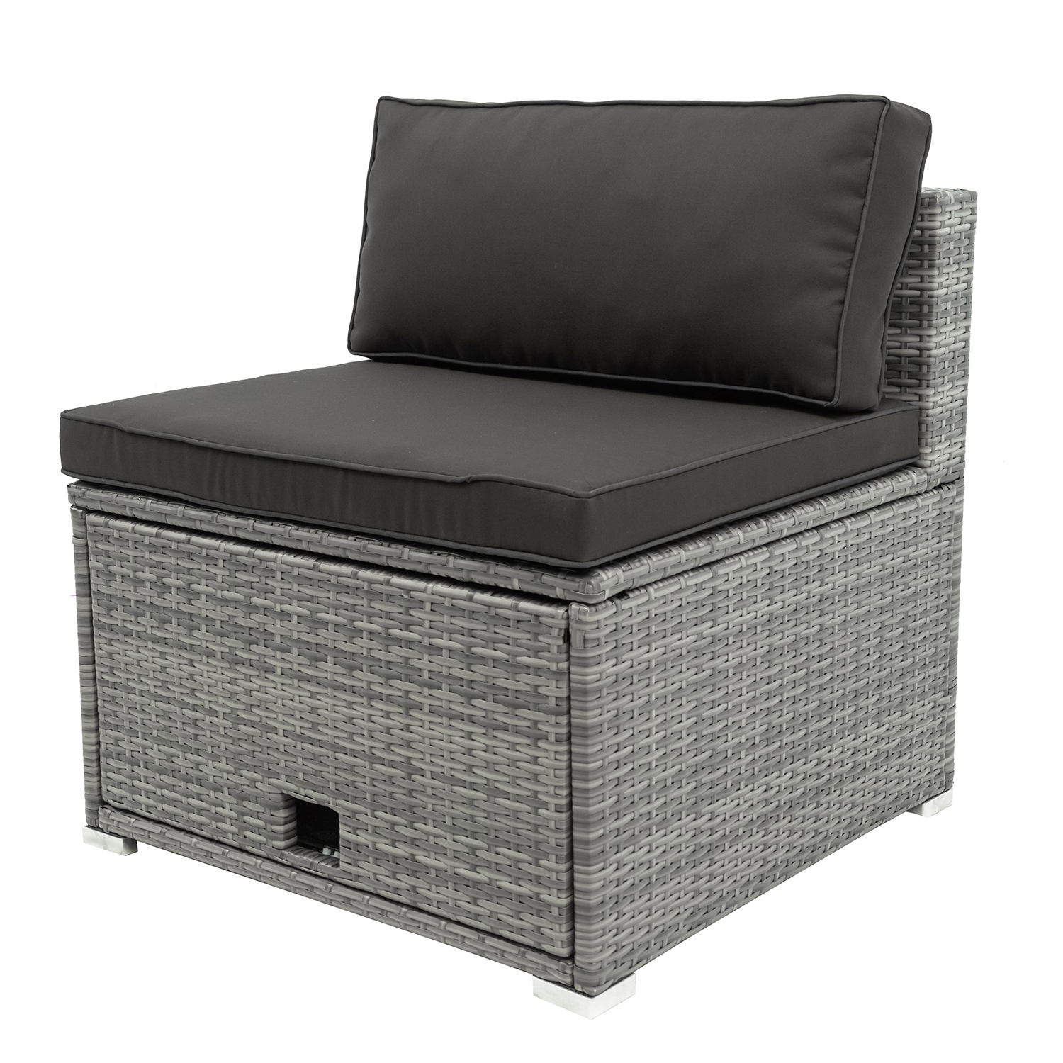 Loungegrupp Lyfco Olofsbo med inbyggd Förvaring Grå